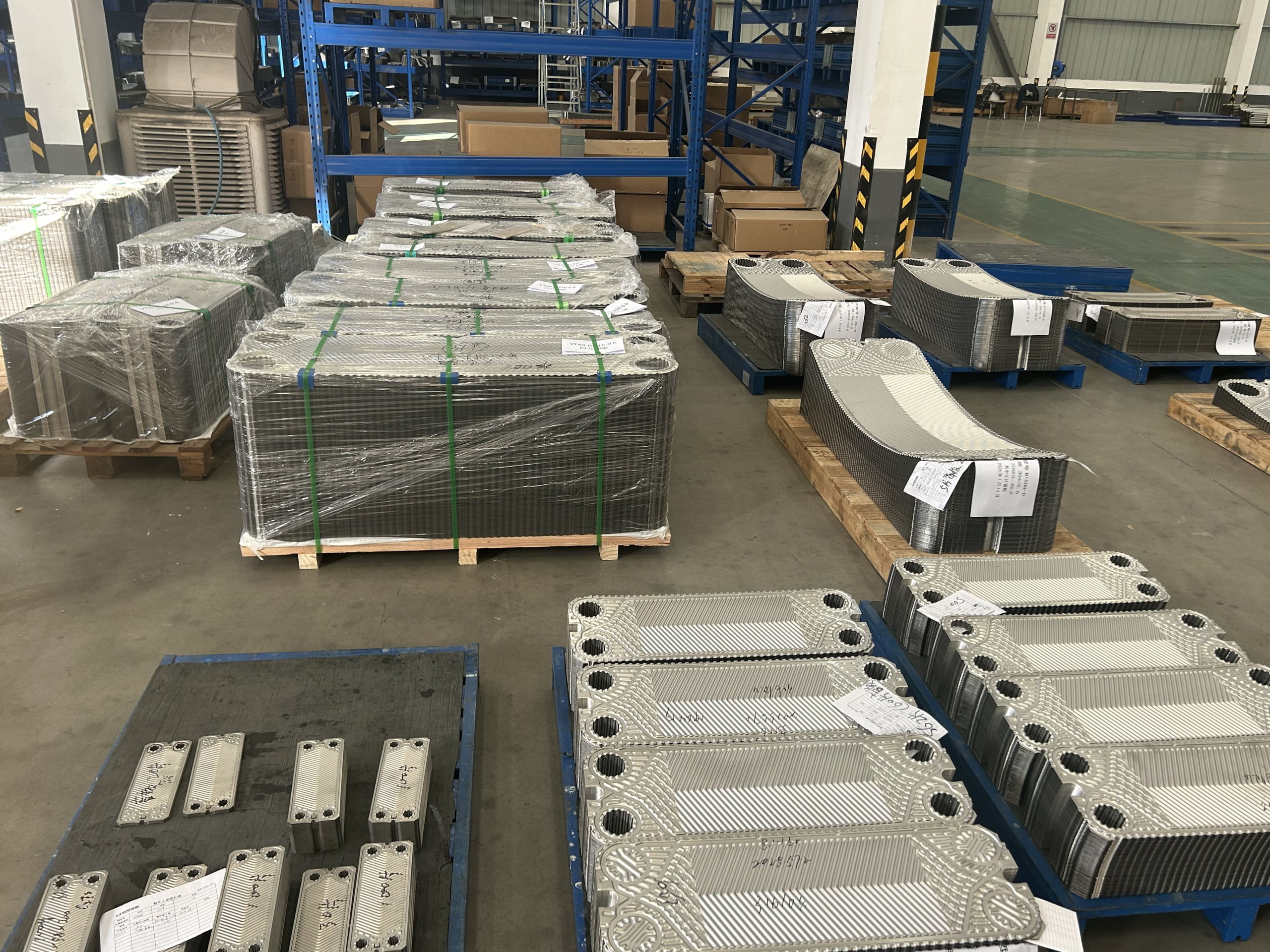 alt text: High-grade Viton and EPDM gaskets ready for precision molding in the TIVO facility