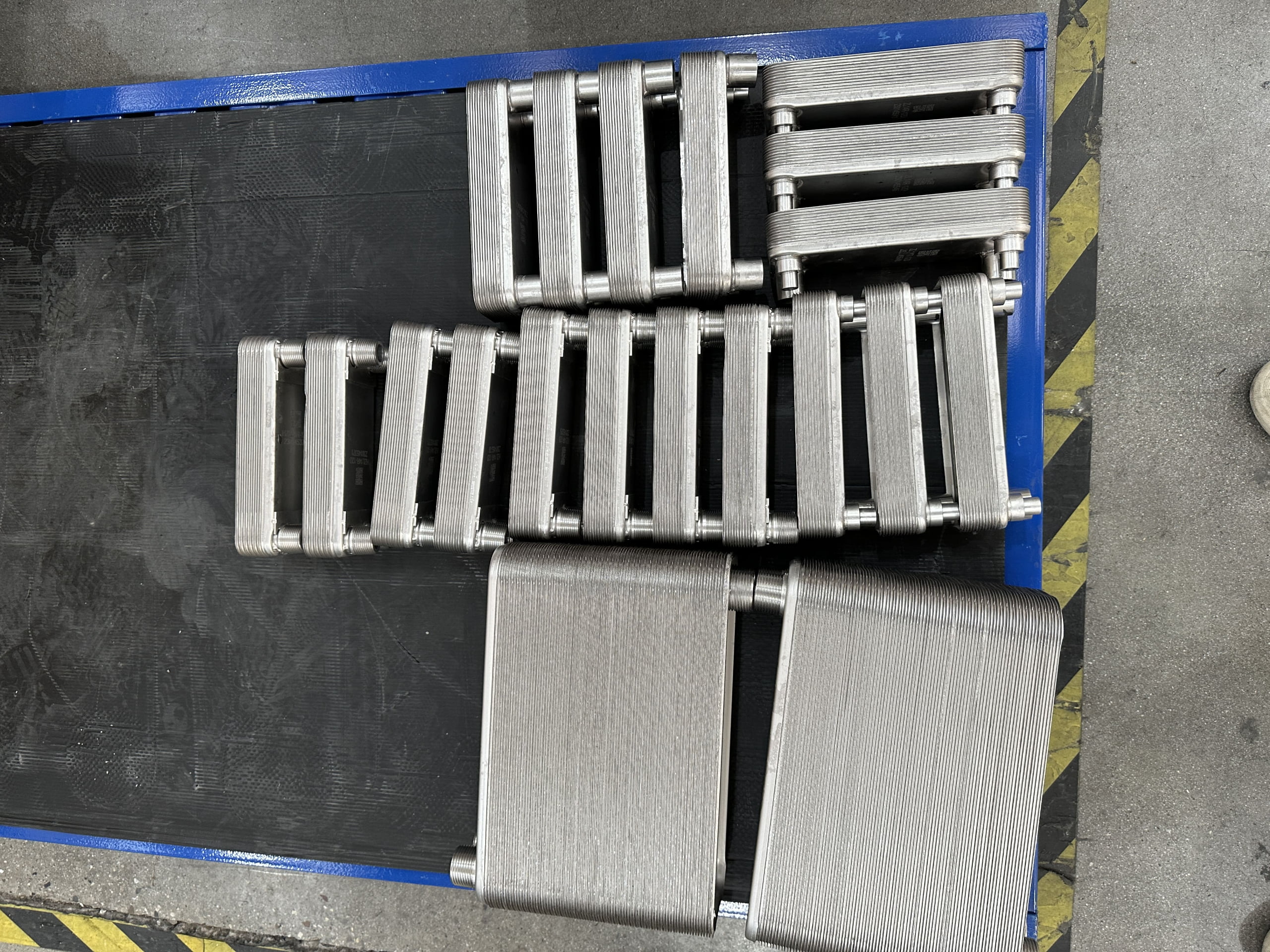 TOC contamination heat exchanger