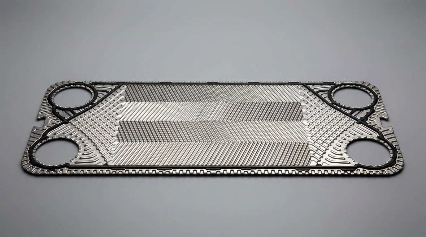 Alt Text: 1:1 Precision Sonder Lock gasket lug detail for Sondex S21 plate heat exchanger replacement