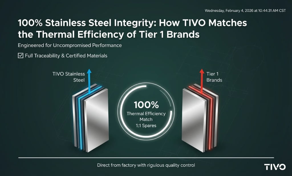 100% Stainless Steel Integrity: How TIVO Matches the Thermal Efficiency of Tier 1 Brands