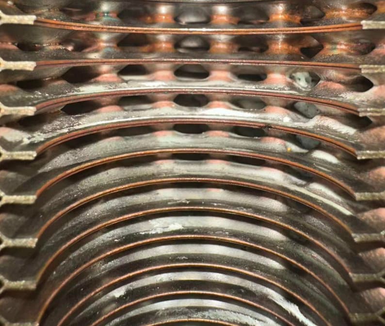 copper corrosion in heat exchanger