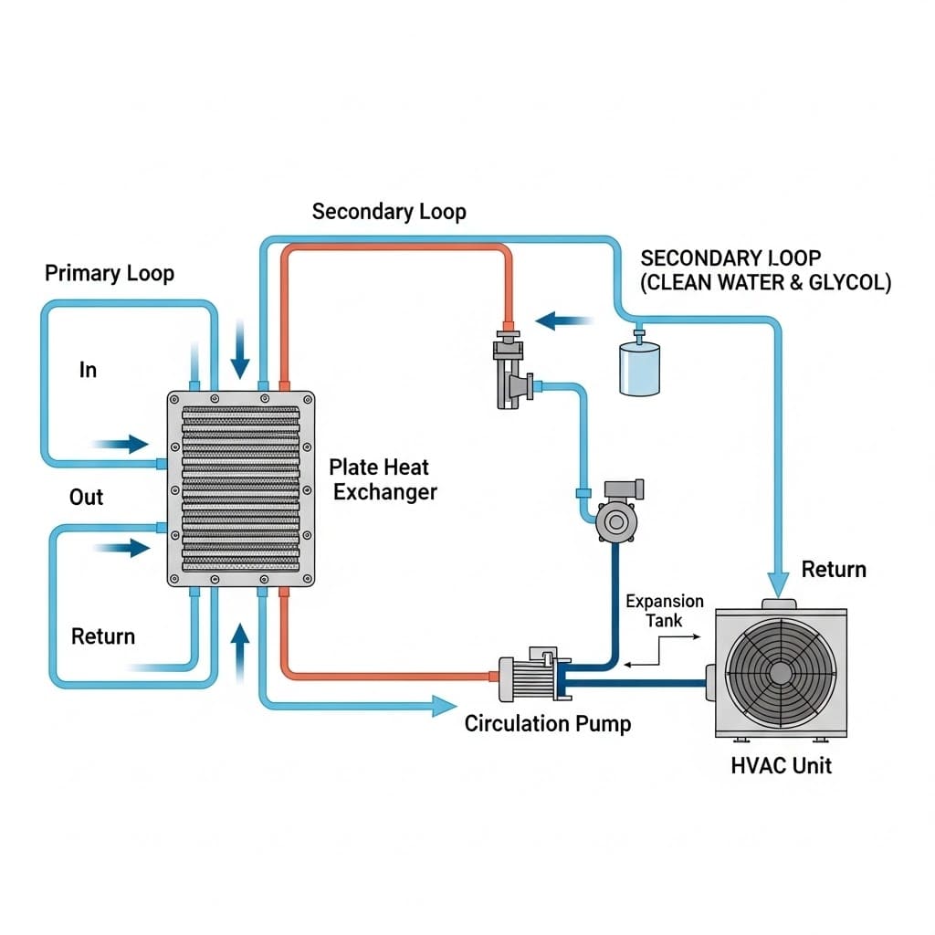Secondary loop maintenance costs