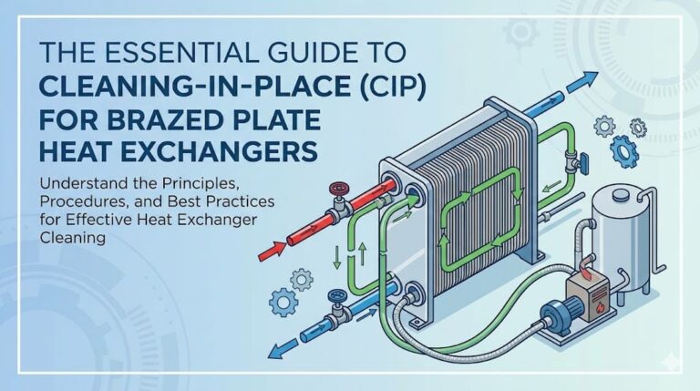 The Essential Guide to Cleaning-in-Place (CIP) for Brazed Plate Heat Exchangers.
