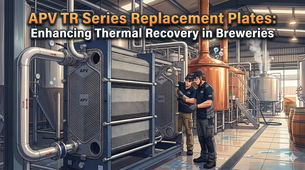 APV TR Series Replacement Plates: Enhancing Thermal Recovery in Breweries