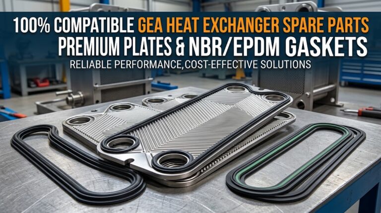 100% Compatible GEA Heat Exchanger Spare Parts: Premium Plates & NBR/EPDM Gaskets